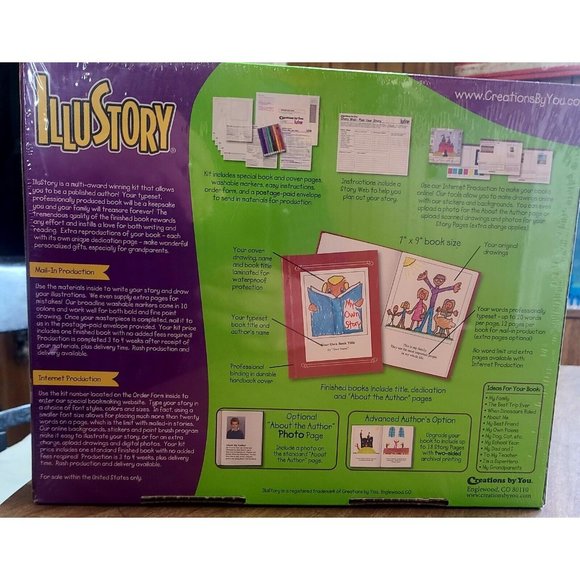 Illustory Book Making Game For Kids! Make a Professionally Produced Book. *NEW* - Picture 2 of 2